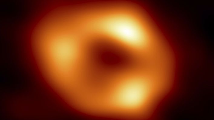 人類第二次見到黑洞的真面目，這次在銀河系的中央（圖／AP）