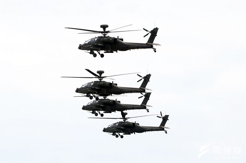 陸軍航特部欲前進台東部署具一定戰略意義,突顯陸航直升機近年在阿帕契(見圖)、黑鷹直升機陸續歸國成軍服役後,已然成為足以改變戰局走勢的關鍵戰力。(蘇仲泓攝)
