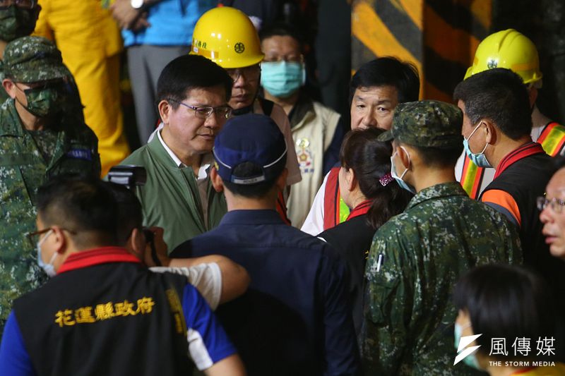 台鐵太魯閣號出軌慘案,打亂民進黨正國會布局,正國會要角的交通部長林佳龍原來有意角逐新北市長,現在已幾乎不可能。(資料照片,顏麟宇攝)