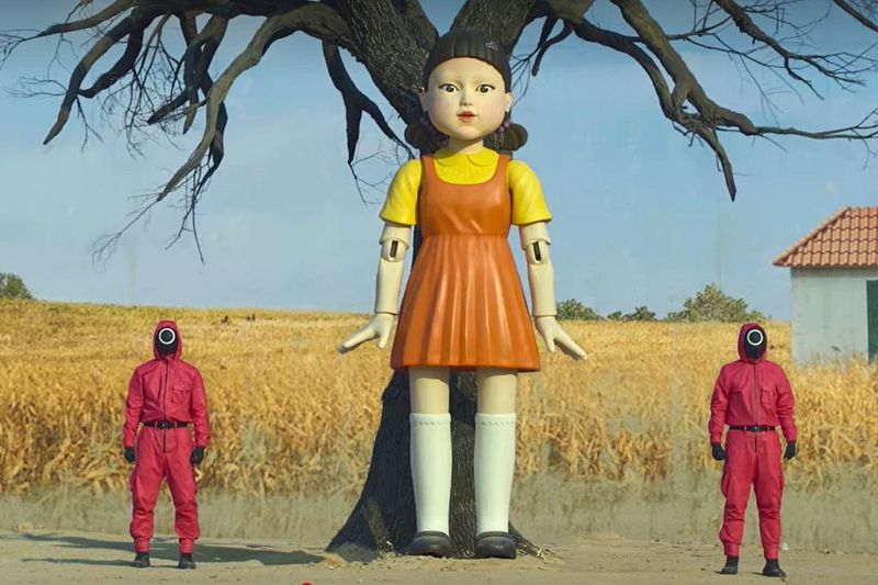 國際網路串流時代百家爭鳴,但台灣影視產業仍在力求突困。圖為韓劇《魷魚遊戲》引爆全球熱潮。(資料照,取自Netflix網站)