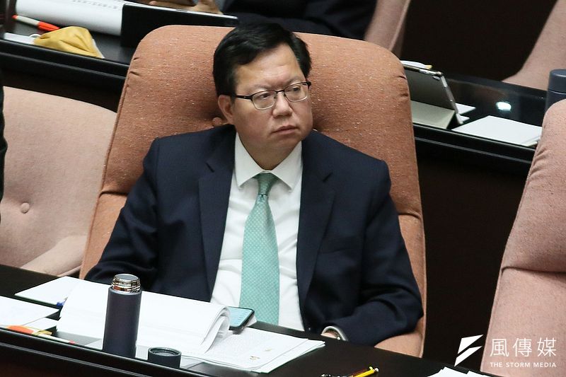 行政院副院長鄭文燦發表聲明,提到願意配合監察院調查約詢,讓一切從招標、施工到驗收過程都攤在陽光下。(資料照,柯承惠攝)