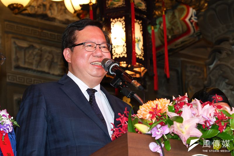 被視為鄭文燦(見圖)人馬的前桃園市政府民政局主秘呂宜臻,空降中華電信董事長室,此番人事異動引起大家討論。(資料照,顏麟宇攝)