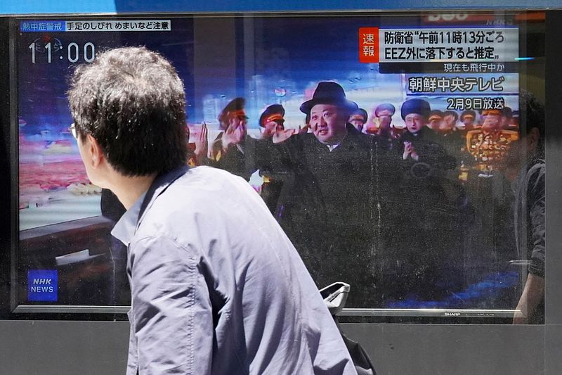 近年來北韓頻頻以發射飛彈的方式,威嚇日本和南韓社會。(資料照,美聯社)