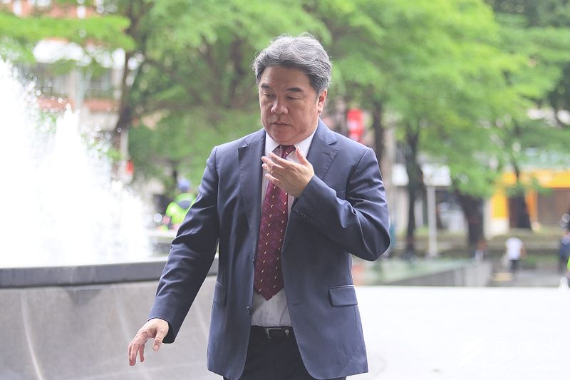 甫於520卸下衛福部政務次長的王必勝,將於6月初轉戰中華開發資本。圖為他今年4月出席台灣美國商會論壇。(資料照,柯承惠)