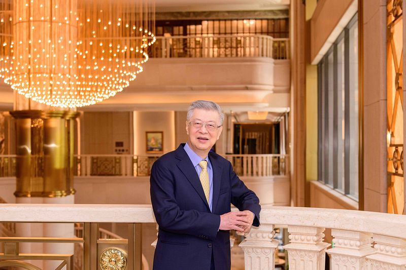 財團法人新世代金融基金會董事長陳冲表示,兩岸陷入僵局,金管會應力求突破,出箇奇招。(新世代金融基金會提供)