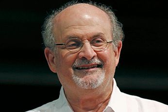 作家魯西迪（Salman Rushdie）（資料照，AP）