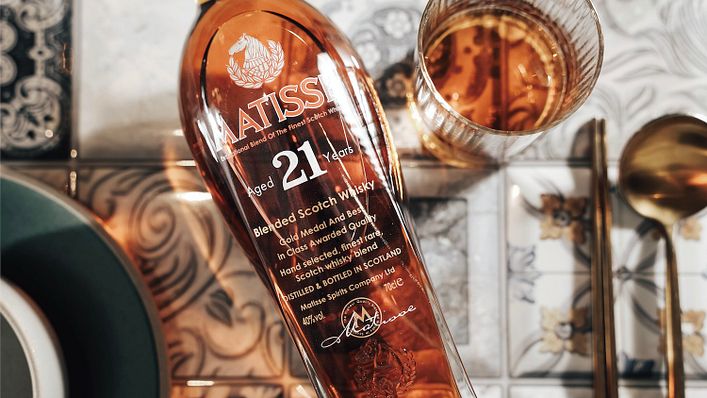 馬諦氏21年蘇格蘭威士忌勇奪2021 IWSC Trophy大獎(圖/Matisse提供)