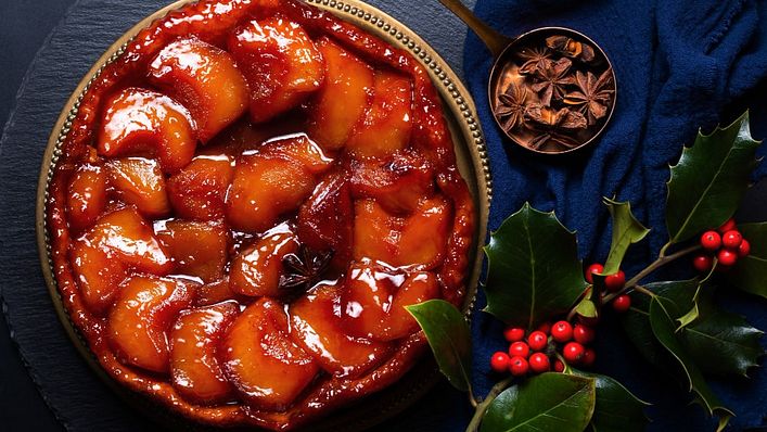 Hotel Tatin的翻轉蘋果派(圖/取自Hotel Tatin官網)