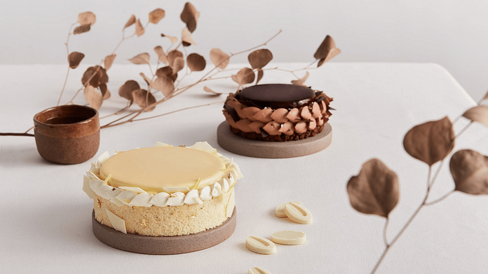 外在精緻、內在美味的甜點讓人愛不釋手(圖/HUGH dessert dining@Facebook)