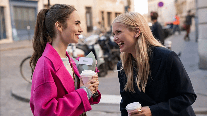 巴黎人十分有個性(圖/Netflix: Emily in Paris)