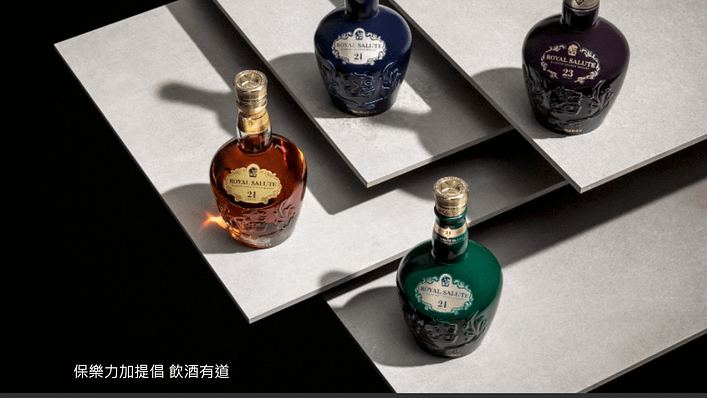 皇家禮炮以極致工藝、歲月累積與「威士忌之王」的稱號,成為「新奢欽點,歡聚首選」的美酒代名詞