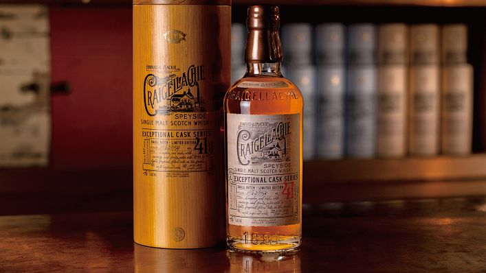 大盛酒品推出「斯貝賽區的壞小子」魁列奇酒廠有史以來商業販售裝瓶最高年份41年單一麥芽威士忌