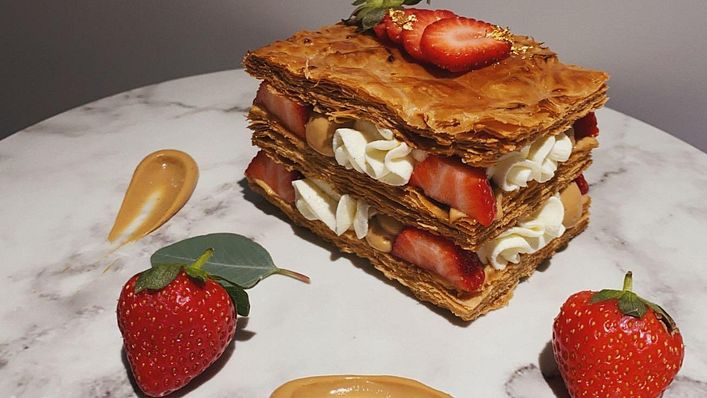 法式甜點精緻又美味,是甜點界的領頭羊(圖/授權自 CHANTEZ Pâtisserie 穿石,chanteztaipei@Instagram)