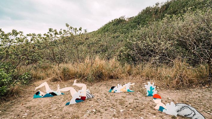 黃法誠《我要在這裡游泳》(2021)