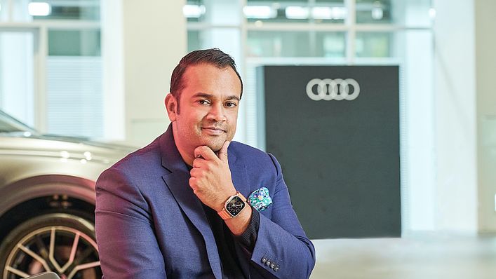 Audi 台灣區總裁安薩瑞 Rahil Ansari（攝影／1% Style）