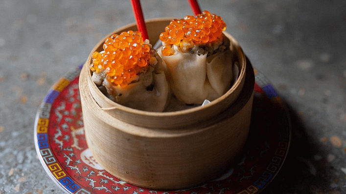 在傳統的中式燒賣內加入法式元素(圖/ Yam'Tcha Instagram)