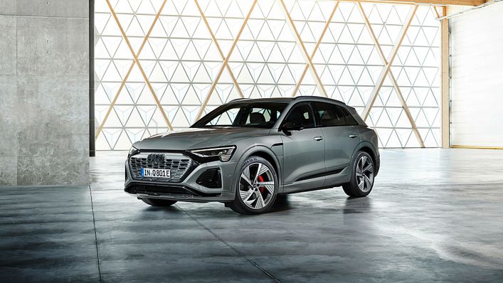 極致電力效能盡顯四環品牌的設計新風采, Audi Q8 e-tron Q8 Sportback e-tron 即日展開預售