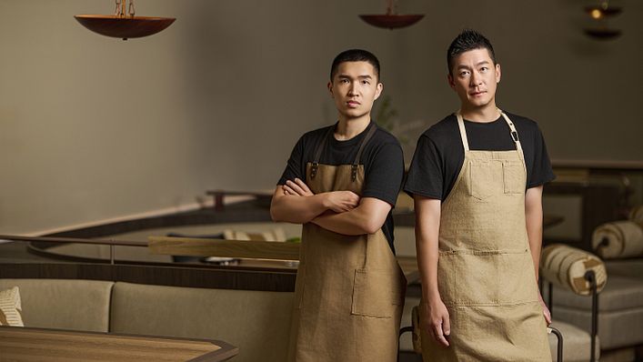 台北寒舍艾美酒店聘請蟬連5年榮獲米其林一星「Impromptu by Paul Lee」的主廚李皞擔任TIPSY Sparrow的廚藝總監,並延攬其旗下的執行主廚邱奕承擔任主廚。(圖片提供:台北寒舍艾美酒店)