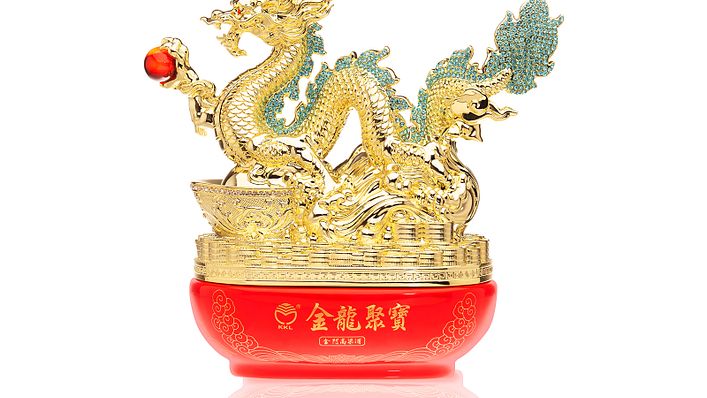 「金龍聚寶」寓意吉祥富貴、財運亨通。(圖/花見行銷有限公司 提供)