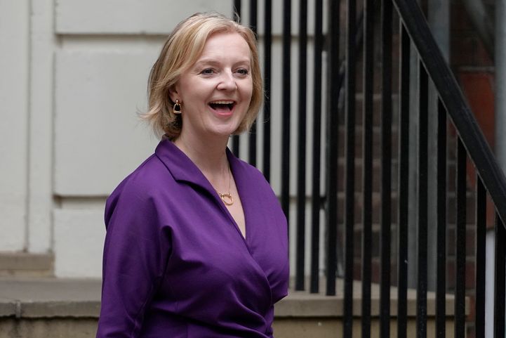 2022年9月5日，英國外相特拉斯（Liz Truss）當選保守黨新任黨魁、英國新任首相。（AP）