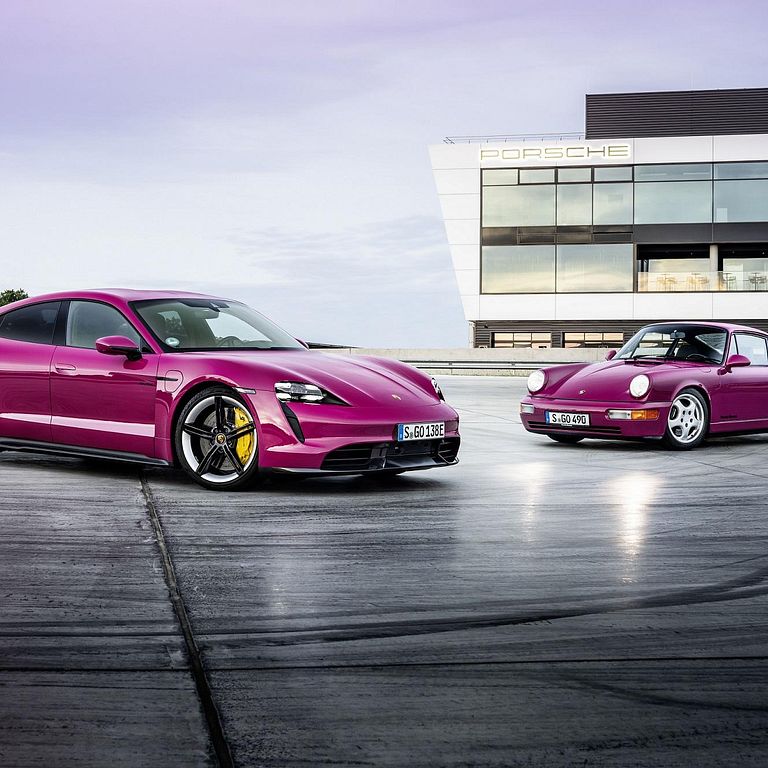 保時捷2022年式Taycan(圖 / 保時捷提供)