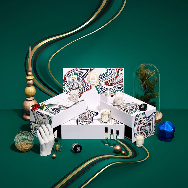 Diptyque推出2021限量聖誕倒數月曆禮盒(圖/Diptyque提供)