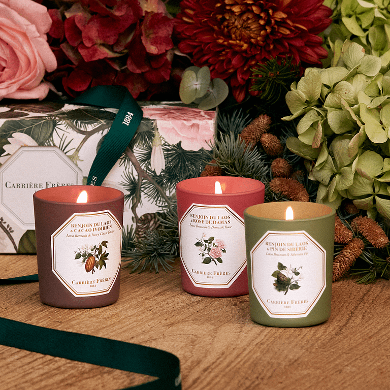 法國百年品牌Carriere Freres推出限量香氛蠟燭(圖/Onefifteen提供)