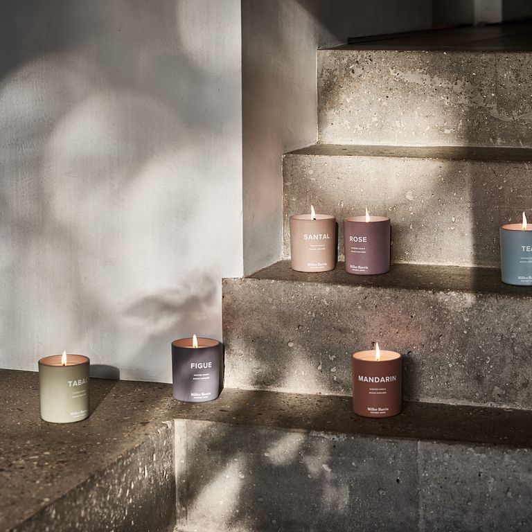 Miller Harris六款經典蠟燭香調(圖/Miller Harris提供)