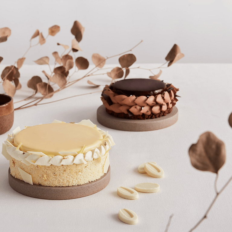 外在精緻、內在美味的甜點讓人愛不釋手(圖/HUGH dessert dining@Facebook)