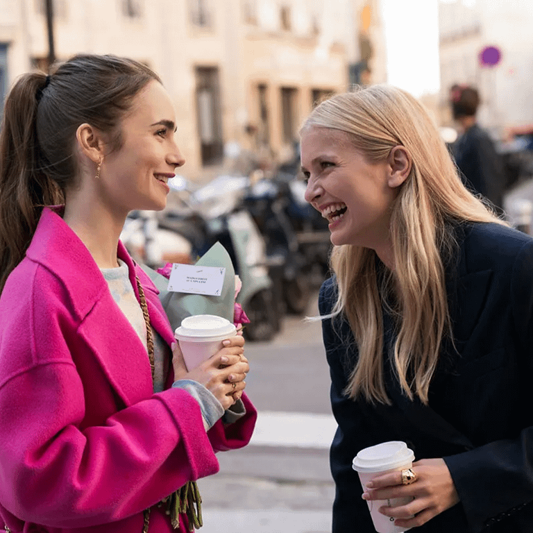 巴黎人十分有個性(圖/Netflix: Emily in Paris)