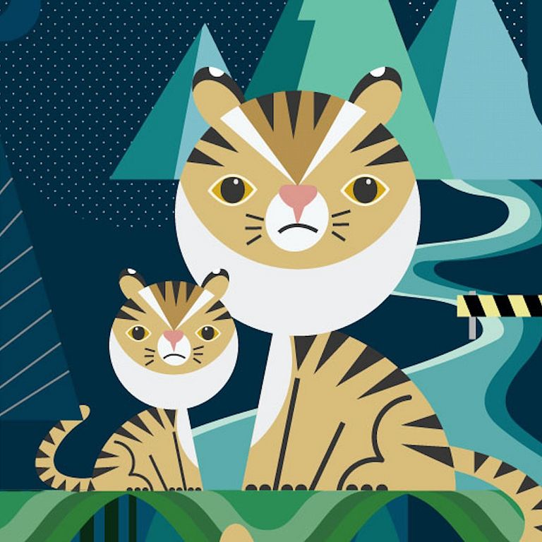 非營利組織GSIEDA看準NFT熱潮,藉由台灣瀕危動物如石虎、綠蠵龜、台灣帝雉等動物,進而推廣永續教育推廣的理念(圖/GSIEDA)