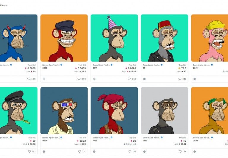 2021年NFT掀起了一陣熱潮,目前被金融、遊戲、藝術、醫學等不同產業所採用。應用層面包羅萬象。(圖/翻攝自Opensea)