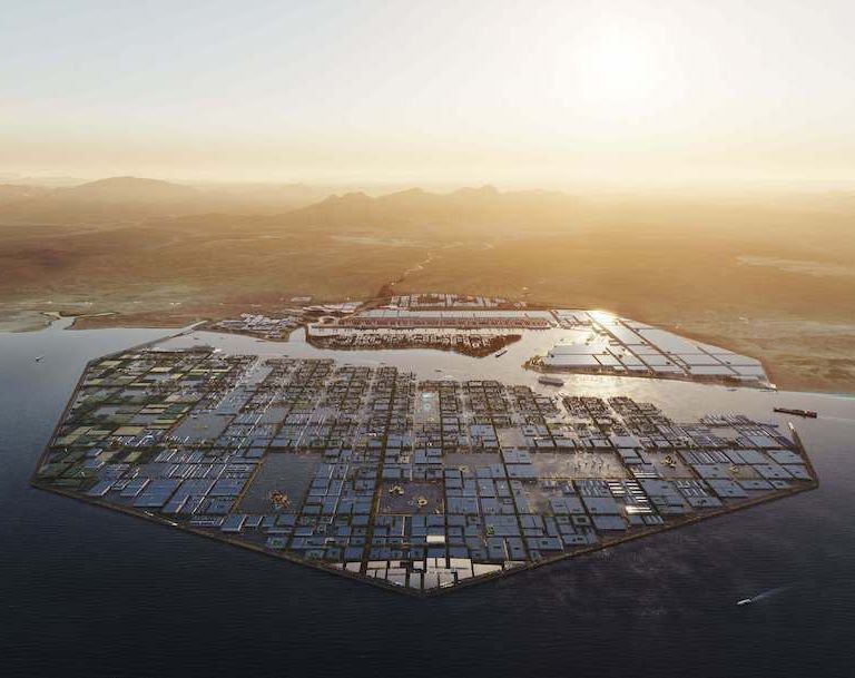 鴻海的 2 千億新廠在一座沙漠中的「新未來城」，Instagram 即將支援 NFT 功能與其他一週商業大事（圖／NEOM）