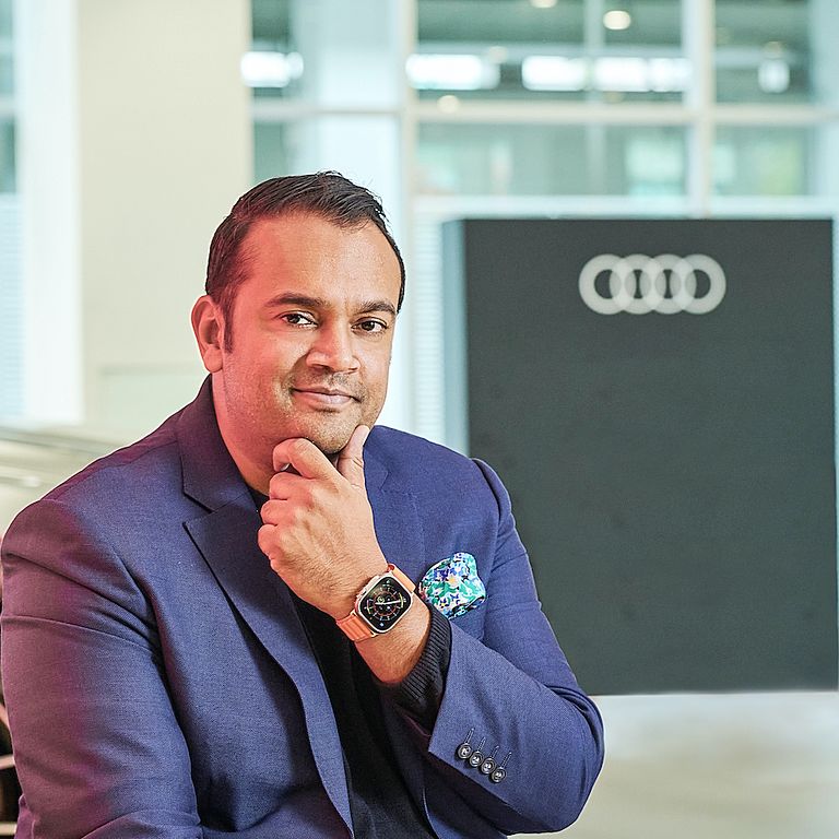 Audi 台灣區總裁安薩瑞 Rahil Ansari（攝影／1% Style）