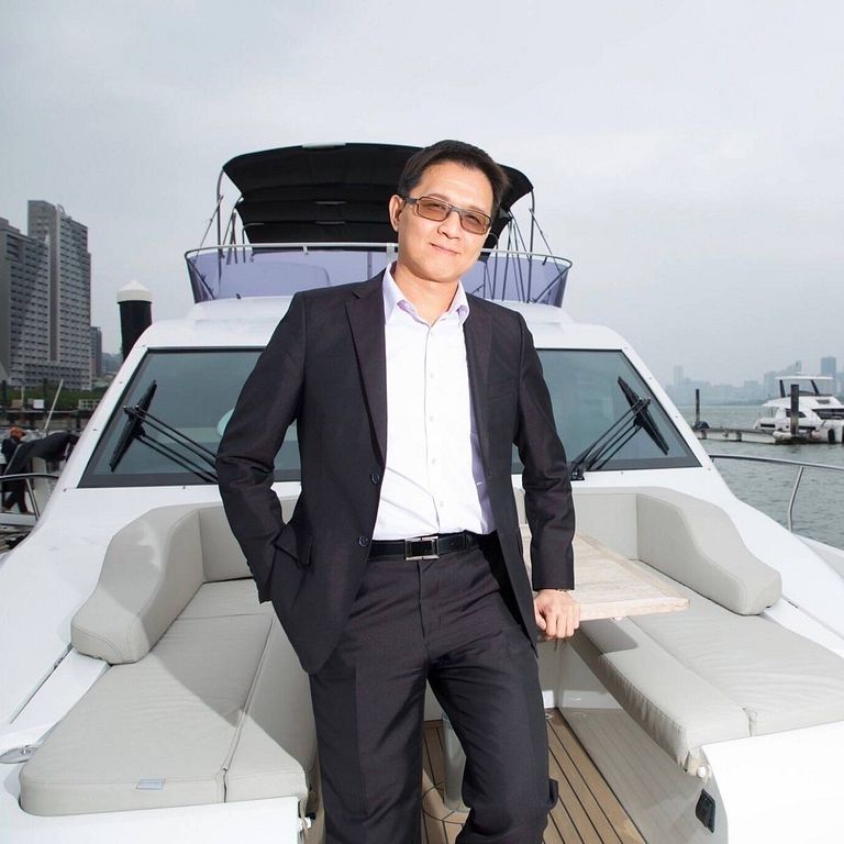 恆忻遊艇匯總經理鄭安席(圖/作者提供)