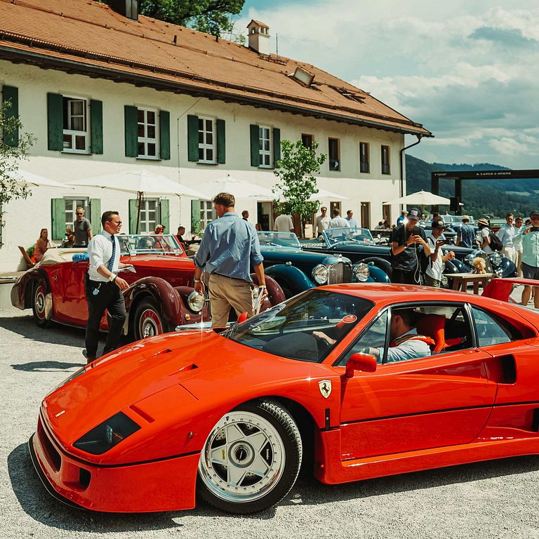 朗格贊助首屆德國《Concours of Elegance Germany》古董車展5