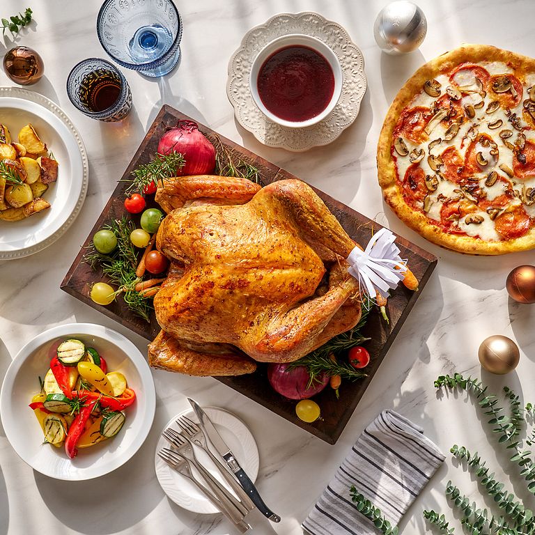 台北美福大飯店 火雞節慶禮籃