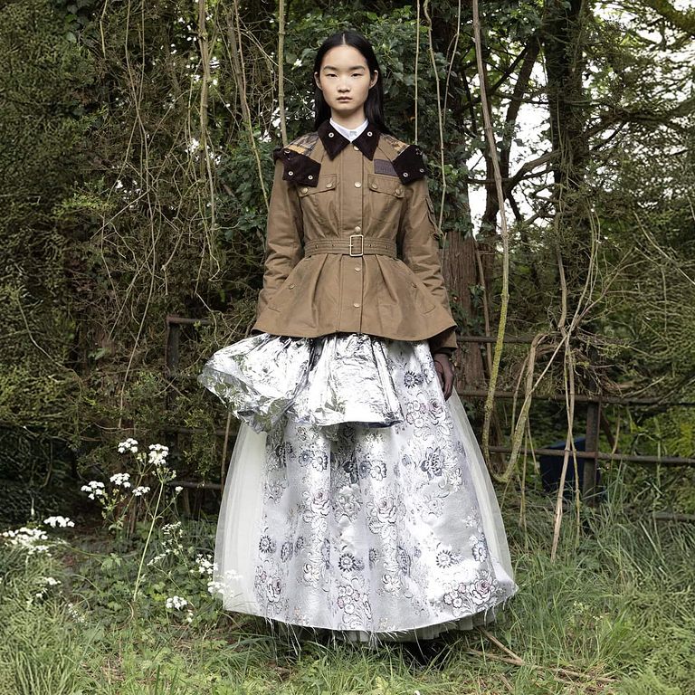 (圖/Barbour x ERDEM提供)