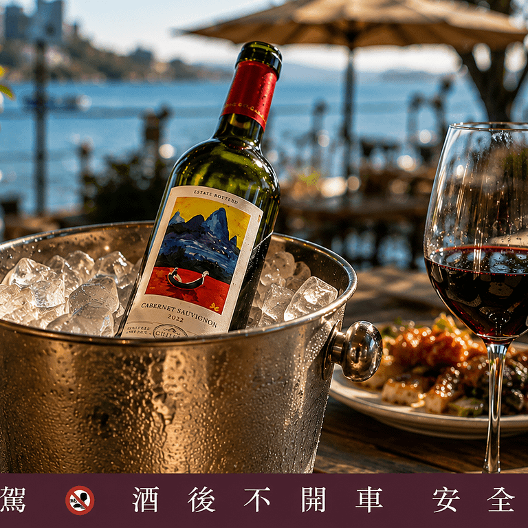 夏天喝紅酒,不代表只能喝白酒。適度降溫,讓紅酒也能成為盛夏餐桌的一部分,近年國際酒吧與餐廳興起的「Chilled Red」正反映這股新的品飲趨勢。(圖/ChatGPT生成)